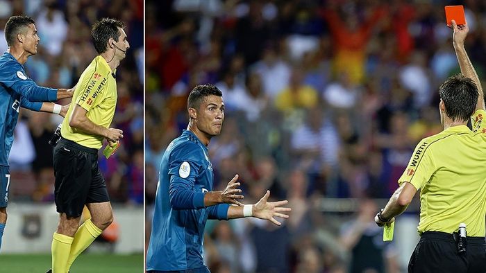 Ronaldo și-a primit pedeapsa după ce l-a împins pe arbitru în Supercupă. Suspendare drastică pentru CR7. Câte meciuri ratează și când revine pe teren
