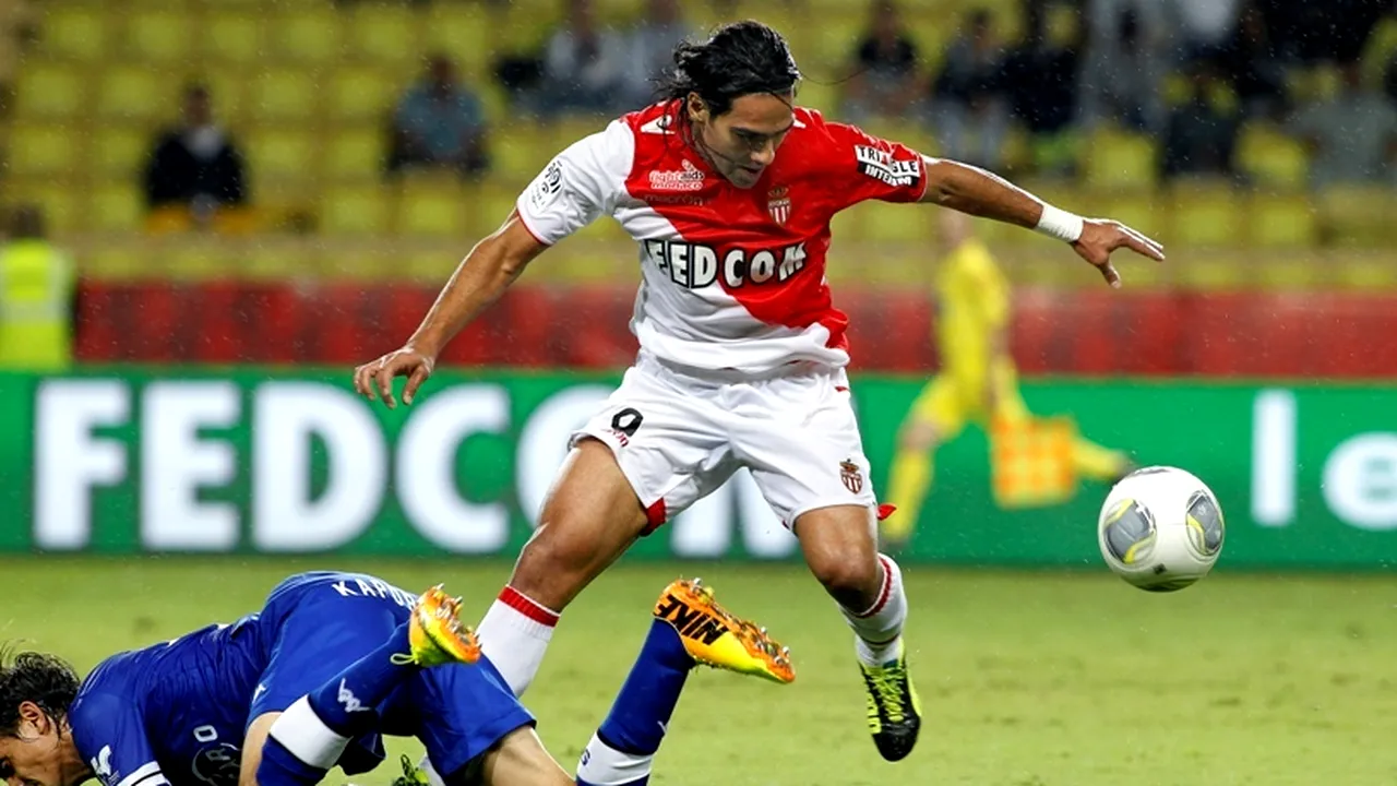 Falcao, blocat la Monaco