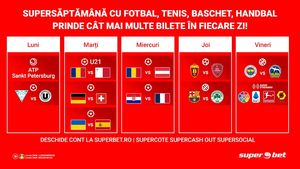 Săptămâna de Sport! Care dintre cele mai tari evenimente sunt și în planul tău?