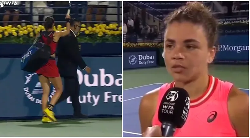 Jasmine Paolini nu și-a putut controla limbajul după ce a eliminat-o pe Sorana Cîrstea în semifinale la Dubai: „Nu ești sănătoasă cu capul!