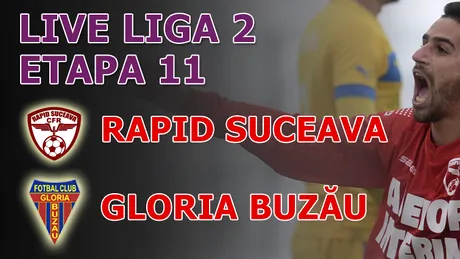 Rapid CFR - Gloria Buzău 2-0.** 