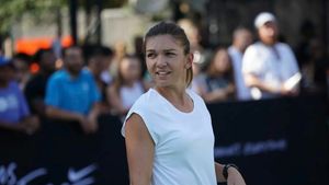 Simona Halep a reacționat când l-a văzut pe bărbatul care i-a schimbat viața și i-a adus faimă și avere