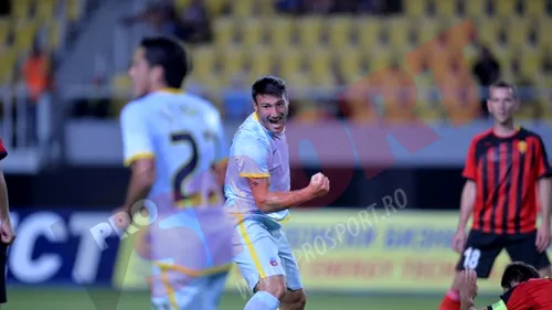 Vardar a fost agresată fotbalistic! Steaua câștigă la Skopje și se califică în turul 3: Vardar - Steaua 1-2