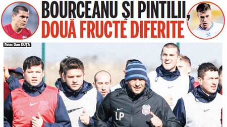 Bourceanu și Pintilii, două fructe diferite** Fostul preparator fizic al Stelei crede că noul venit îl va scoate din schemă pe căpitan, dacă Reghe nu schimbă sistemul