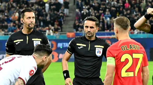 Sebastian Colțescu a dictat penalty pentru FCSB imediat după ce Gloria Buzău a deschis scorul pe Arena Națională, dar arbitrii din camera VAR au întors decizia! Ce s-a întâmplat în careul oaspeților