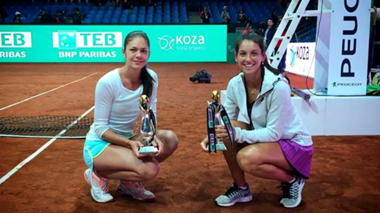 Andreea Mitu câștigă primul titlu WTA al carierei! Triumf la dublu în Istanbul: 
