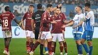 Fotbaliştii Rapidului, dezamăgiți după egalul de la Craiova: „E senzația de înfrângere”