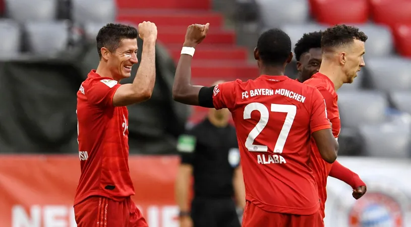 Werder Bremen - Bayern Munchen 0-1 | Video Online în etapa a 32-a din Bundesliga. Bavarezii au câștigat al optulea titlu consecutiv în Germania