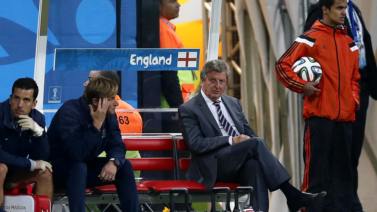 Englezii, devastați după eșecul cu Uruguay. Roy Hodgson: 