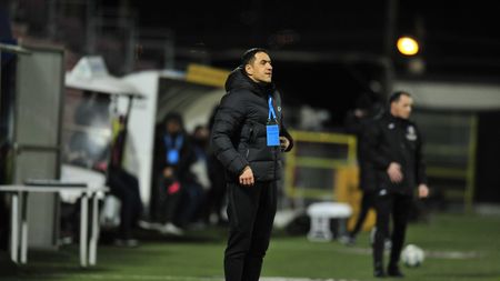 Cătălin Anghel l-a înlocuit pe Mircea Rednic pe banca Viitorului și știe de ce a pierdut meciul cu CFR Cluj: „Trebuie să avem mai mult curaj!”