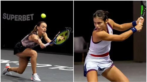 Ana Bogdan, învinsă de Emma Răducanu în optimi la Transylvania Open! Video Online. Britanica de origine română nu a avut milă de Ana
