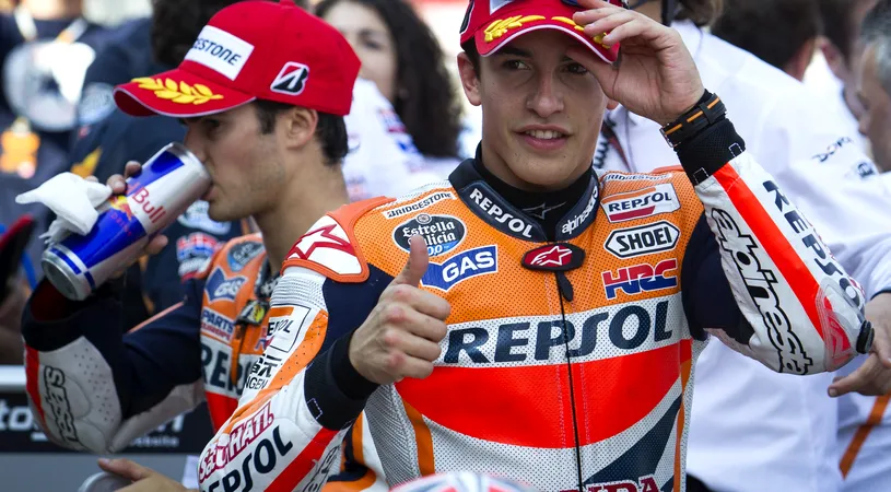 Marc Marquez a câștigat al doilea titlu mondial consecutiv în MotoGP. Noul fenomen din motociclism a dominat competiția în fața lui Rossi, Pedrosa și a lui Lorenzo
