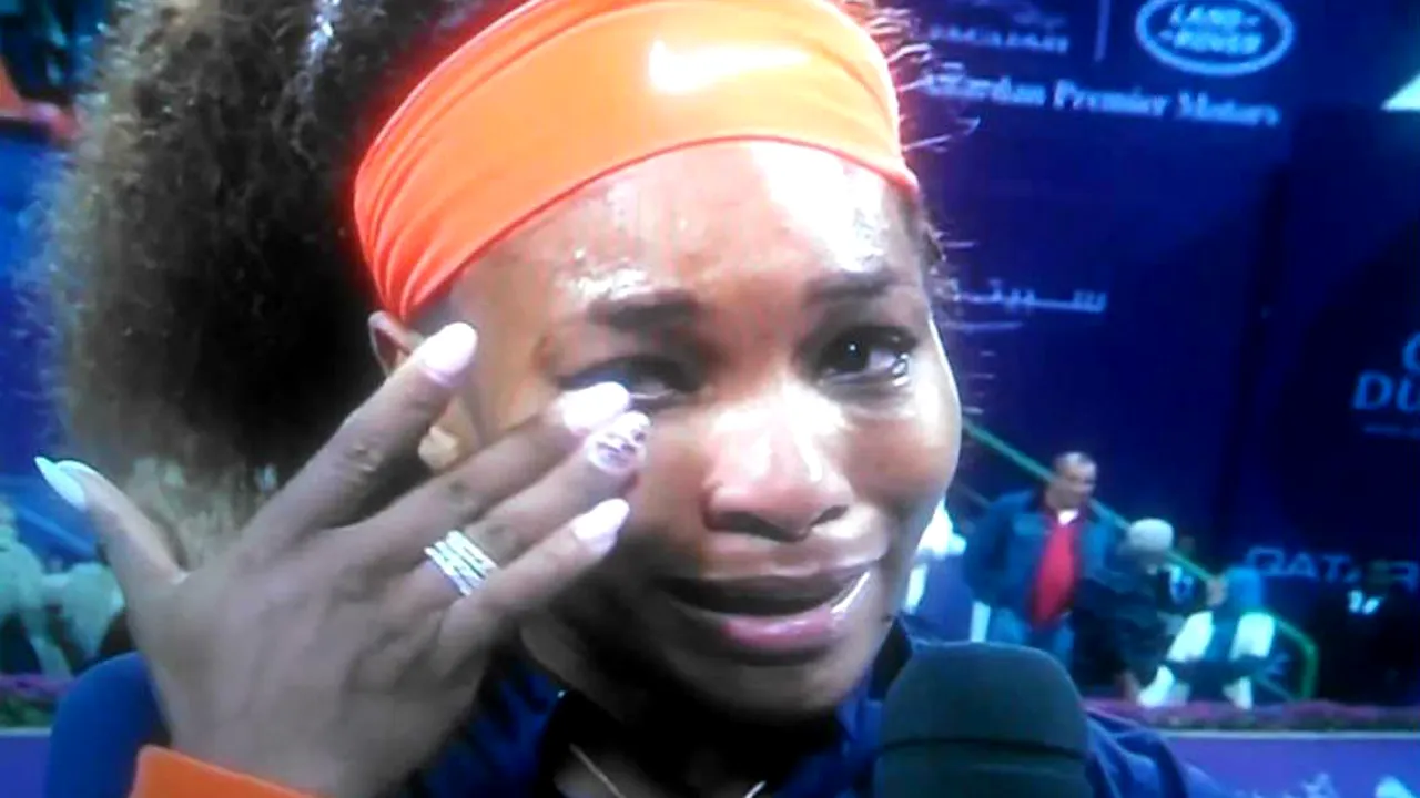 Serena Williams își plânge prietena: 