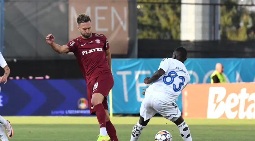 CFR Cluj - FC Botoșani 3-0, în etapa 7 din Superliga. Galop de sănătate pentru rezervele lui Dan Petrescu! Gol senzațional marcat la revenire de Damjan Djokovic