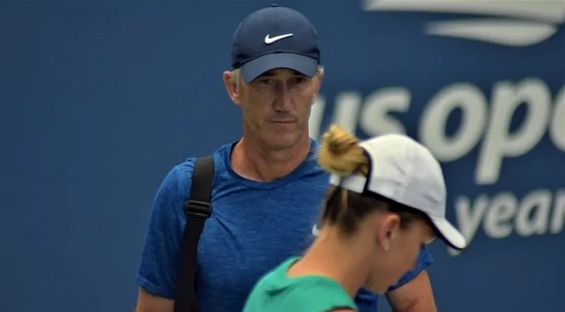 Prima reacție a lui Darren Cahill după eliminarea Simonei Halep de la US Open: 