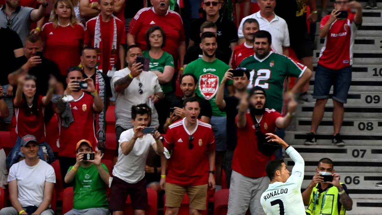 Naționala Ungariei, amendă imensă din partea FIFA! Englezii au cerut măsuri dure după ce și Cristiano Ronaldo a avut de suferit pe timpul lui Euro 2020