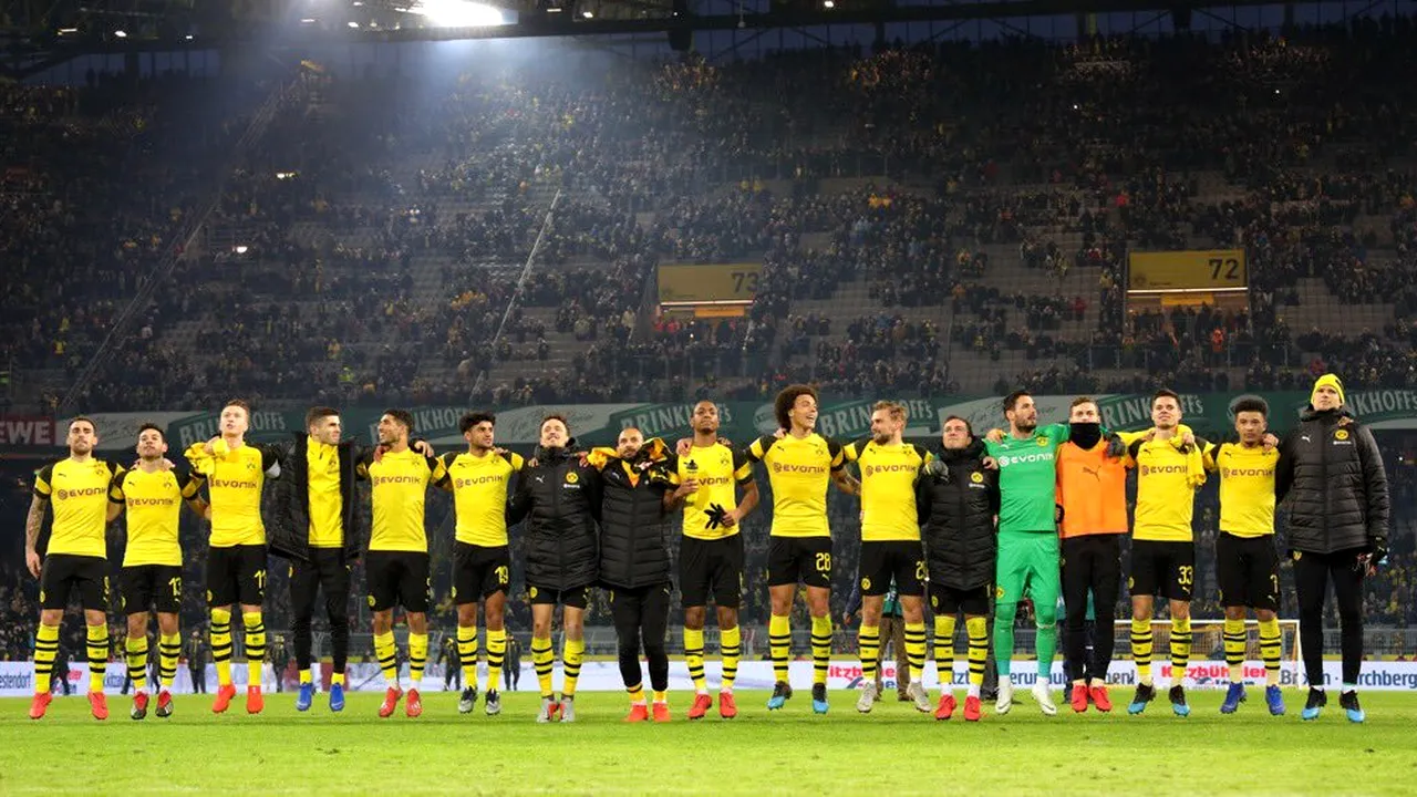 Borussia Dortmund continuă marșul spre titlul de campioană, după 7 ani de pauză! Reus & Co. s-au distrat pe teren și au câștigat cu 5-1 în ultima etapă din Bundesliga. FOTO | Cum arată clasamentul