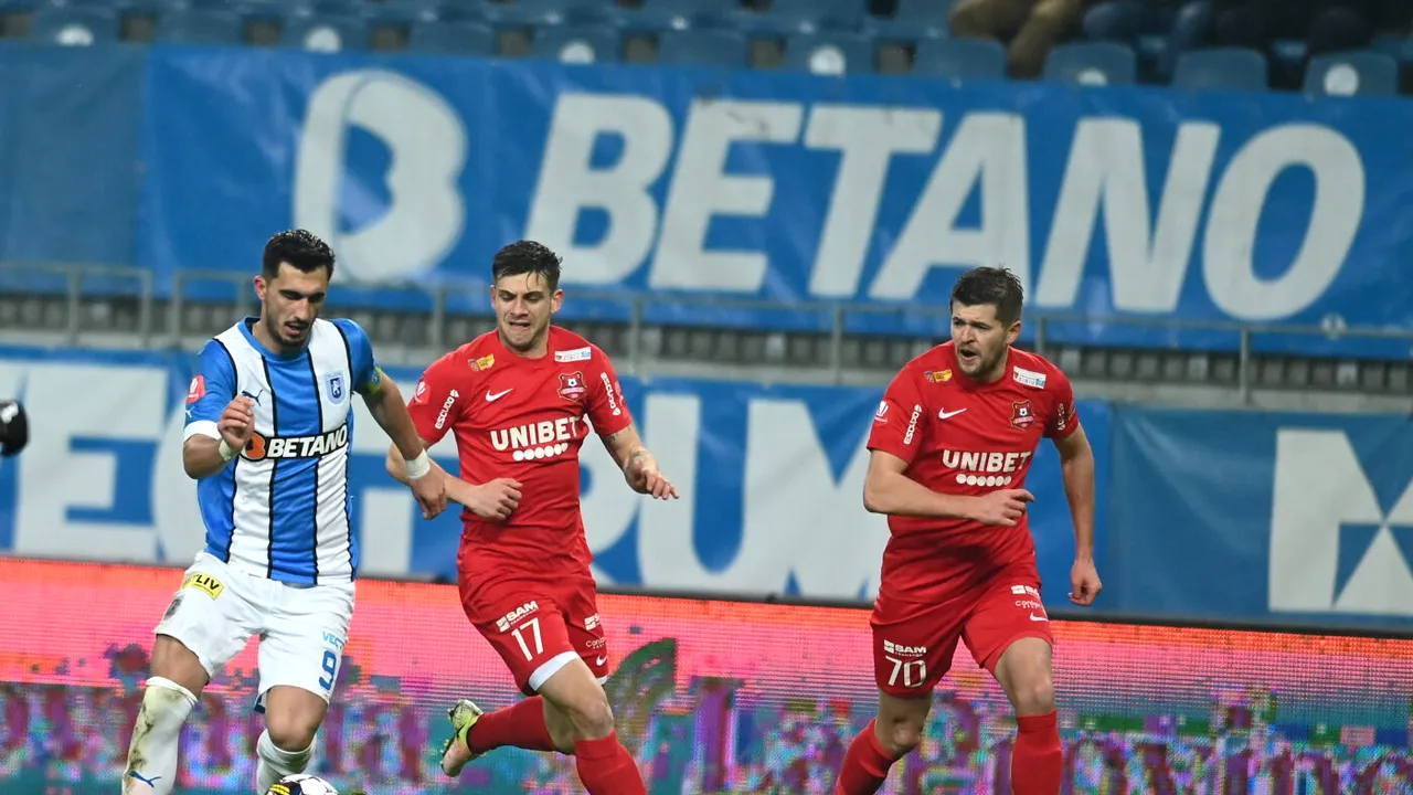 Universitatea Craiova - Hermannstadt 2-0, în etapa a 23-a din Superliga. Victorie pentru olteni, la primul meci cu Eugen Neagoe pe bancă!