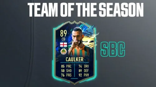 Echipa sezonului din Turcia s-a lansat în FIFA 21! + Cum poți completa SBC-ul lui Steven Caulker