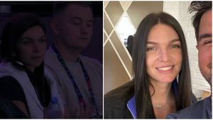 Cine este bărbatul misterios care i-a făcut „marcaj” discret Simonei Halep la meciul Igăi Swiatek de la Turneul Campioanelor! Românca, surprinsă de camerele TV când nu se aștepta. FOTO