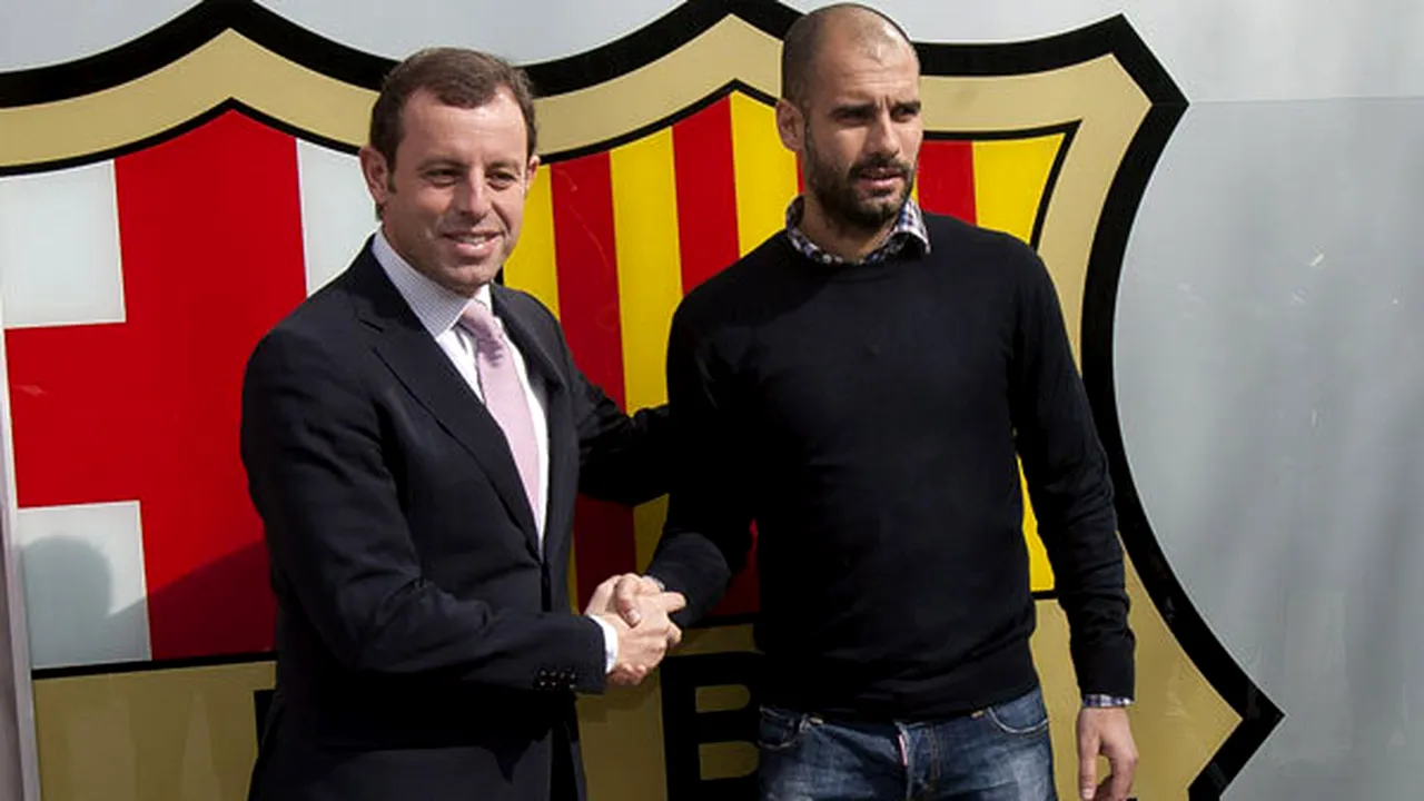 Sandro Rosell și-a jucat și ultima carte!** I-a oferit lui Pep Guardiola un lucru care-l face invidiat printre mulți antrenori