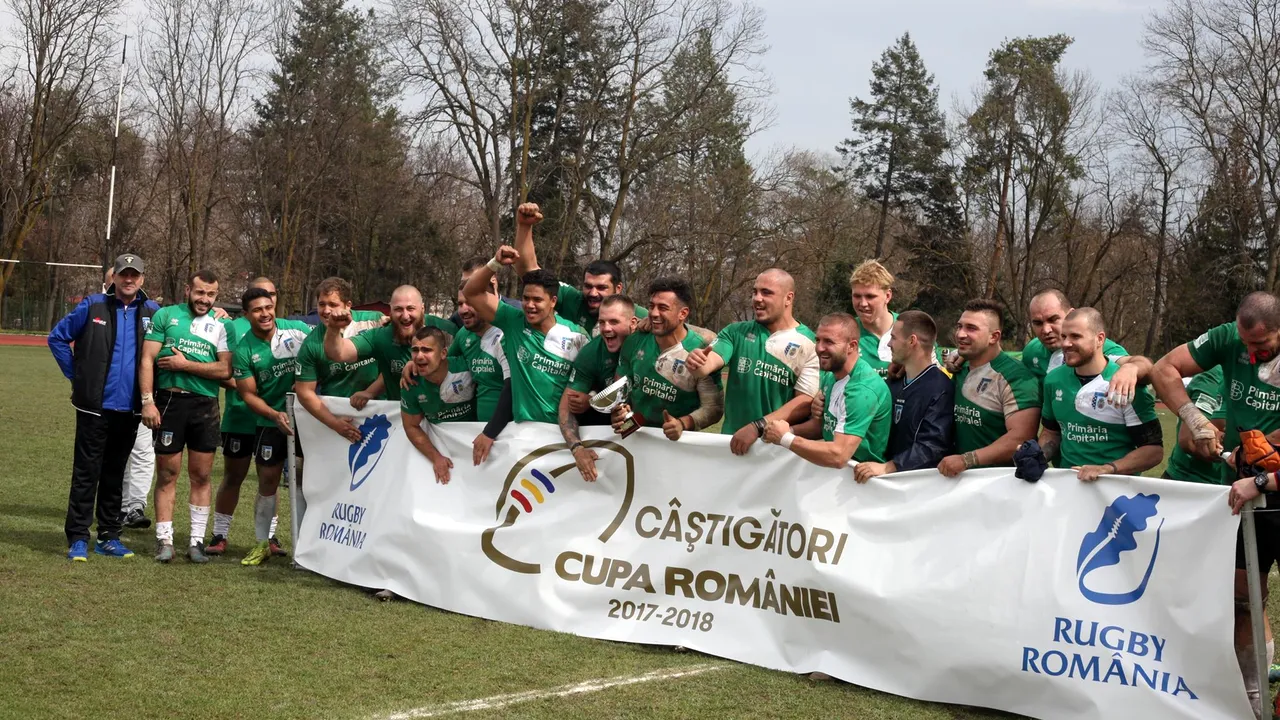 Victorie istorică a Tigrilor din Capitală. CSM București a câștigat Cupa României la rugby