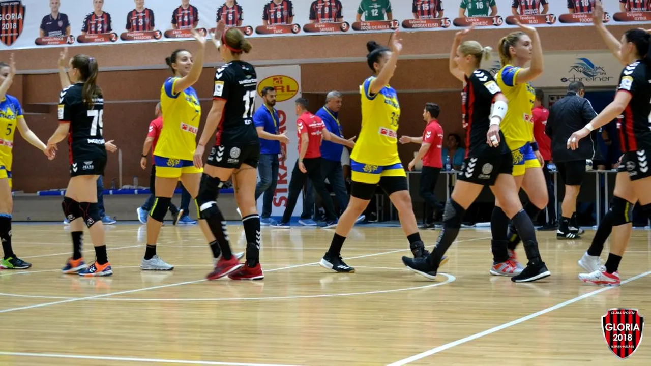 Au scăpat de cheltuieli mari! Gloria Bistrița și Corona Brașov se vor înfrunta în turul 3 preliminar al Cupei EHF. România va avea sigur cel puțin o reprezentantă în grupe