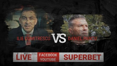 O nouă emisiune sportivă se lansează online! SuperLive Show debutează vineri cu un duel inedit între Ilie Dumitrescu și Daniel Pancu