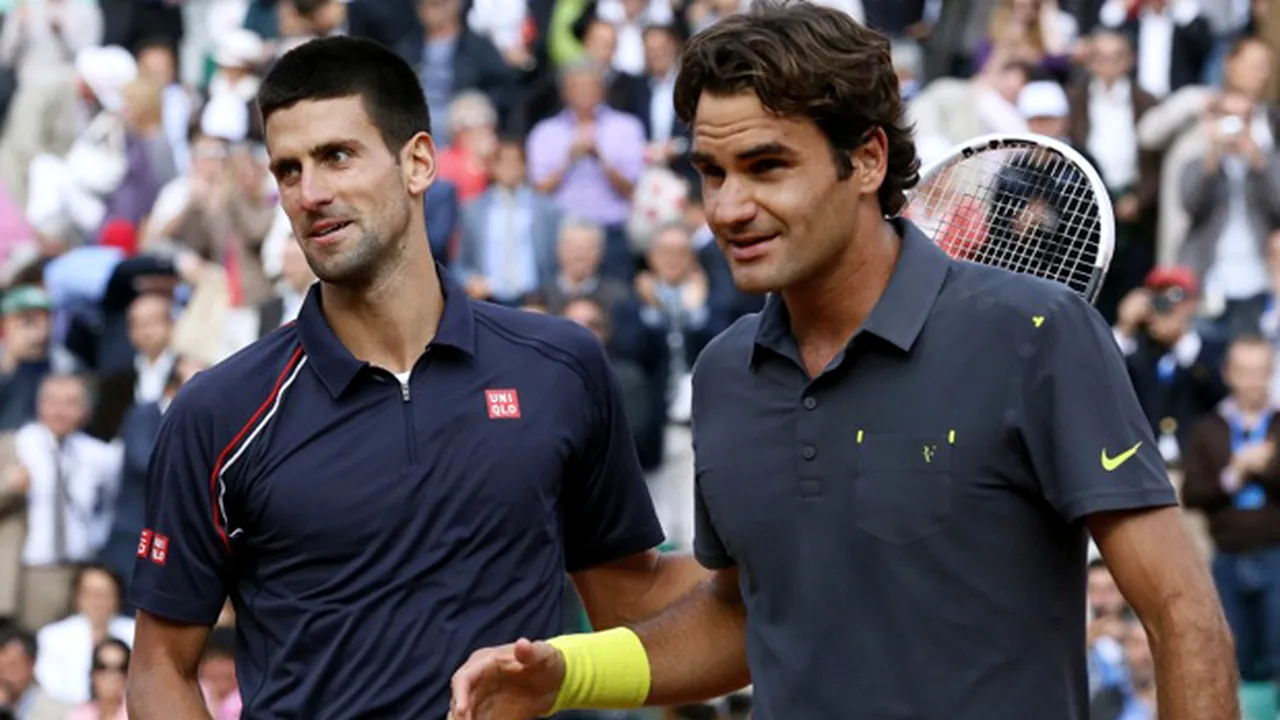 Finală de vis la Cincinnati. Novak Djokovic și Roger Federer joacă în ultimul act al turneului