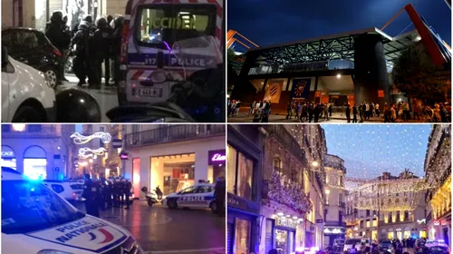 FOTO | Un alt atac terorist în Montpellier, în același timp în care echipa locală trebuia să joace cu Marseille. Străzile, pline de reprezetanți ai poliției și forțelor speciale