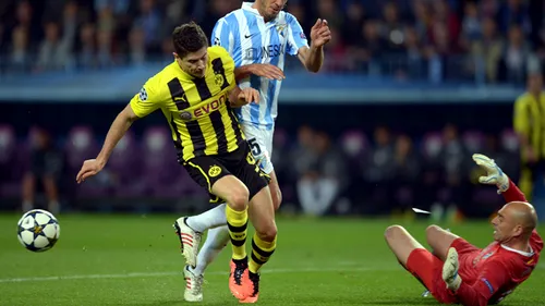 Spectacol fără goluri! ** Malaga - Borussia Dortmund 0-0