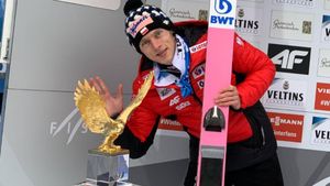 Polonia a câștigat Turneul celor Patru Trambuline! Dawid Kubacki a intrat în posesia „Vulturului de Aur”