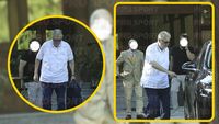 Gino Iorgulescu, apariție ca a unui șef de stat! Boss-ul de la LPF a avut o întâlnire de afaceri și a fost așteptat de șofer. FOTO EXCLUSIV