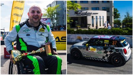 Lecție uriașă de viață. Din scaunul rulant, în scaunul de pilot de raliuri. Accidentul care i-a schimbat viața: „Dacă nu pățeam lucrul ăsta, nu cred că îmi urmam visul”