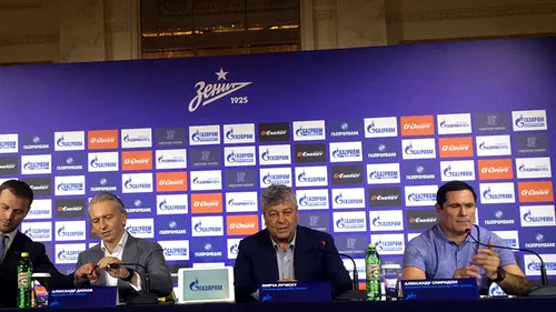 Lucescu, prezentat oficial la Zenit: 