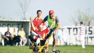 Codrea s-a amuzat de modul în care au fost scoși de pe teren jucătorii accidentați: "Poate ne luăm și noi o roabă!"