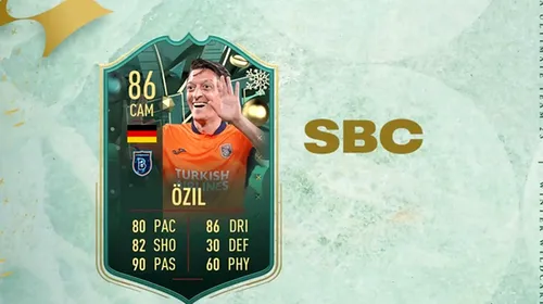 Mesut Ozil în FIFA 23! Gamerii pot obține cardul la un preț de sub 50.000 de monede