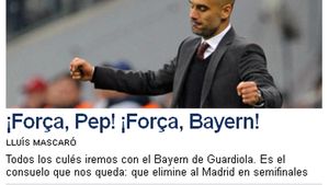 Catalunya nu vrea Realul în finala Ligii: "Pep Guardiola a devenit din nou salvatorul clubului"