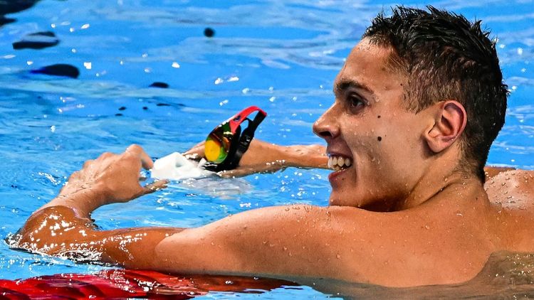 Ce imagini a publicat World Aquatics cu David Popovici: „Timpul chiar zboară”