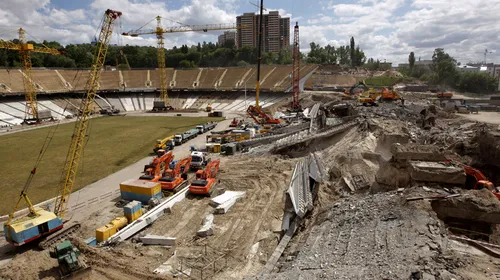 Pierd ucrainenii EURO 2012? **”Dacă nu există stadion la Kiev, nu va exista Euro în Ucraina”