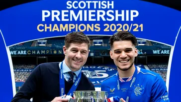 Steven Gerrard nu s-a mai putut abține şi a făcut o postare specială pentru Ianis Hagi. Ce cuvinte a folosit legendarul englez despre român, după golul din Rangers – Celtic