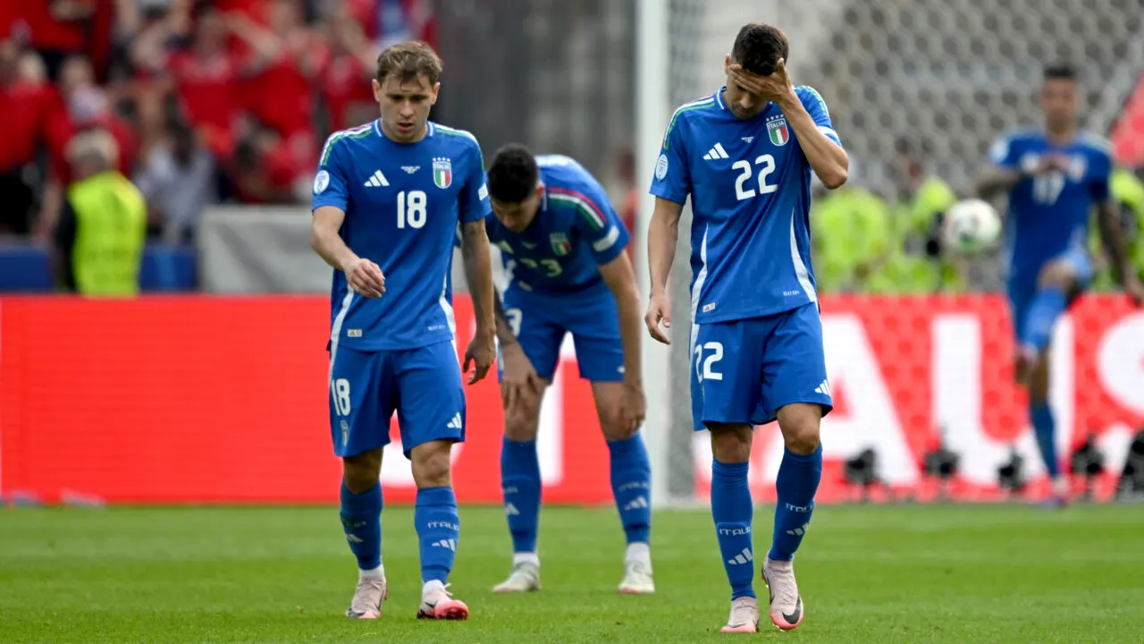 Presa din Italia distruge Squadra Azzurra după eliminarea de la EURO! E haos în Cizmă: fotbaliştii sunt făcuți praf şi se vorbeşte despre demiterea lui Luciano Spalletti!