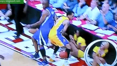 A lovit-o TGV-ul! **VIDEO – O majoretă a lui Lakers, zdrobită de un monstru de 206 cm și 112 kg