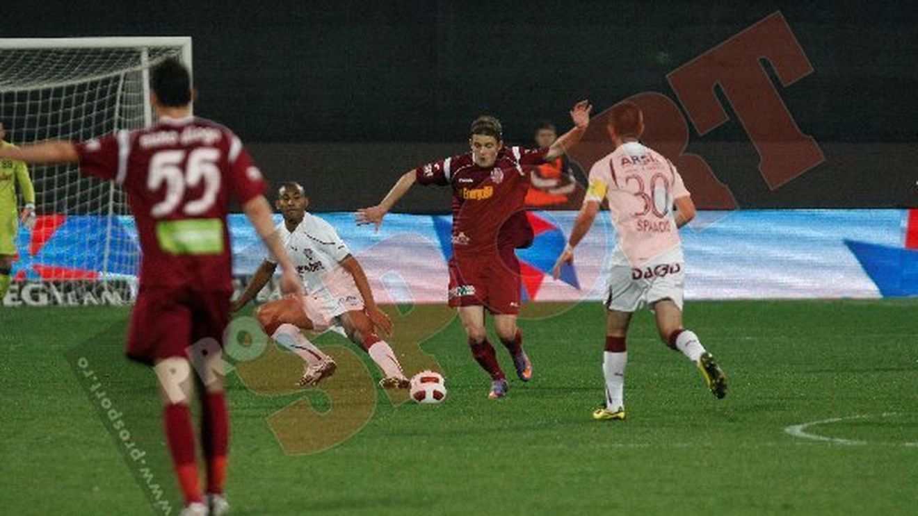 CFR a pierdut pe teren propriu în fața unei echipe din București după 4 ani și 19 zile!