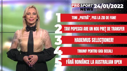 ProSport News | Toni „Piatră”, pus la zid de fanii lui FCSB! Cele mai noi știri din sport | VIDEO