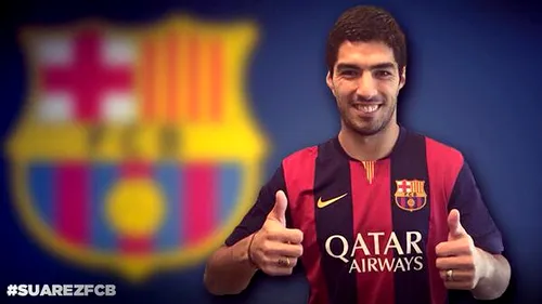 OFICIAL | Luis Suarez a semnat cu Barcelona. Uruguayanul a devenit al treilea cel mai scump jucător din istoria fotbalului