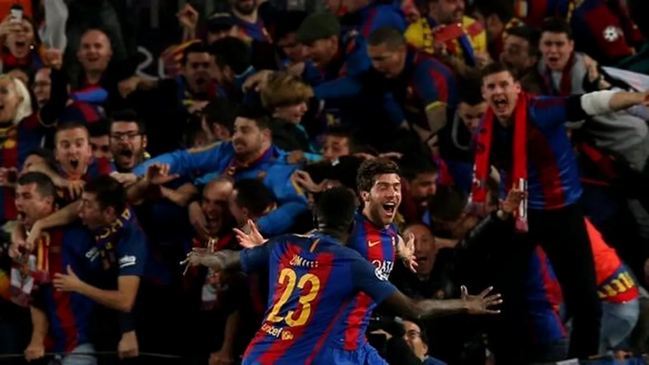 IMAGINEA SERII | Antologic! Cum a fost surprins Messi după revenirea epică a Barcelonei în fața lui PSG