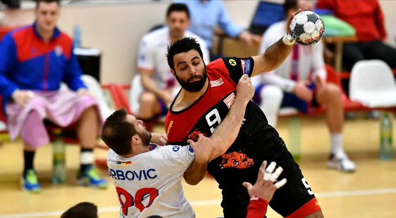 Seară neagră pentru Dinamo București la handbal! Gruparea din Ștefan cel Mare a suferit cea mai dură înfrângere din ultimii 3 ani în Europa