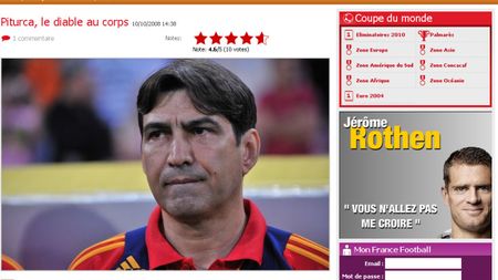 Francezii îi fac portretul lui Pițurcă: "E dracu' gol!"