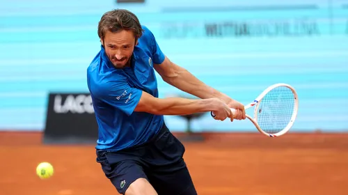 Şoc la Roland Garros! Rusul Medvedev a fost eliminat în primul tur